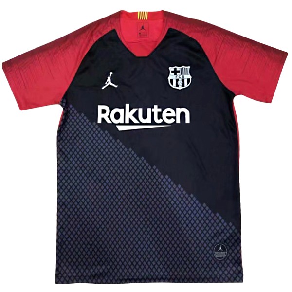 Camiseta Entrenamiento Barcelona 2018-2019 Negro Rojo